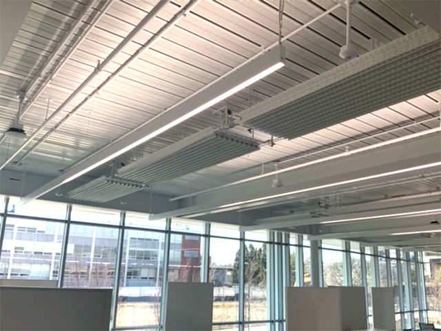Frengers range of Radiant Passive Chilled Beams successfully installed inside the Siebel Design Centre