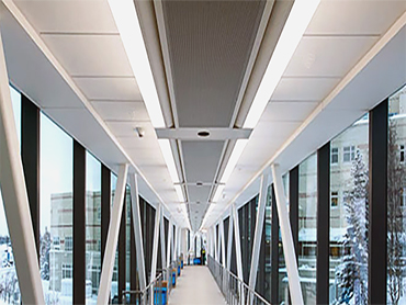 Preview image of the skybridge at the Alaska Native Medical Centre