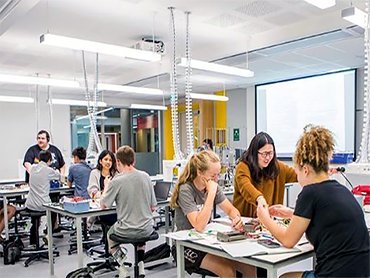 Preview image showing one of the classrooms inside the RRSIC - University of Canterbury building